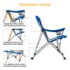 KingCamp Large-Angle Backrest Folding Camping Chair for Adults with Armrest, Outdoor Camp Chairs Adults, Cup Holder, Side Pocket,Lawn Chairs Adults for Outside, Picnic,Travel, BBQ(Upto 300 lbs) view 4