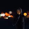 OceanWings Halloween Mask LED Light up Costumes Scary Mask for Party Supplies Favor(Orange) view 4