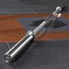 METIS 44lbs Olympic Barbell Bars - 7ft Olympic Bar with Optional Olympic Weight Plates | Olympic Barbell with Barbell Weight Set (Zelus/Beginner (705lbs Max. Load), 33lbs Weight Plates (Pair)) view 1