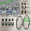 Winter White Folding J-Style Kayak Rack ROOF TOP and Wall Carrier Bundle view 1