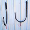 Winter White Folding J-Style Kayak Rack ROOF TOP and Wall Carrier Bundle view 3