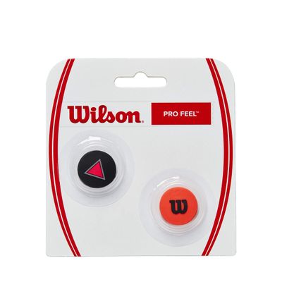 WILSON unisex adult Pro Feel Clash dampener, Red, 2 US