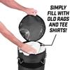 GoSports Fillable Punching Bag Training Aid - Great for Boxing, MMA, Muay Thai and More, Fill with Clothes and Rags view 2