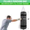 GoSports Fillable Punching Bag Training Aid - Great for Boxing, MMA, Muay Thai and More, Fill with Clothes and Rags view 3