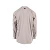 6 oz Cotton FR Henley Shirt - Gray - Size 2X view 2