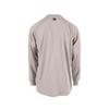 6 oz Cotton FR Henley Shirt - Gray - Size XL view 2