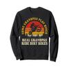 Dirt Bike Grandpa Vintage Motocross MX Motorcycle Biker Gift Sweatshirt view 1