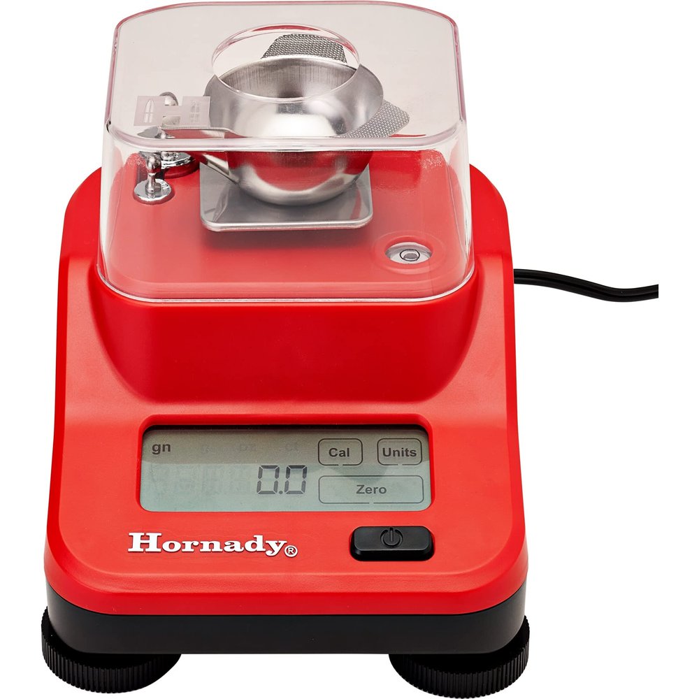 Hornady M2 Digital Bench Scale, 050111 - Compact Powder Scale for Reloading with LCD Display to Weigh Powder, Bullets, Cases, & More Up to 1500 Grain Capacity with 0.1 Accuracy & Reliable Results