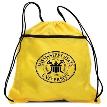 Superbagline QSB53 Yellow Polyester Backpack - Pack of 25