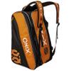 ONIX Pickleball Pro Team Long-Lasting Durability Hook and Loop Closure Easy to Carry Straps with Pockets Paddle Bag  Orange/Black view 1