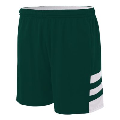 Reversible Forest/White & White/Forest Adult 2X 10 Uniform Jersey Shorts