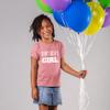 Birthday Girl Shirt Girls Birthday tee Outfit Toddler Baby 1st 2nd 3rd 4th 5th 6th 7th (White on Mauve, 8 Years) view 4
