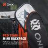 ONIX Pickleball Pro Team Long Lasting Durability Hook and Loop Closure Easy to Carry Straps Paddle Paddle Compartment Polyester Mini Backpack  Orange/Black view 3