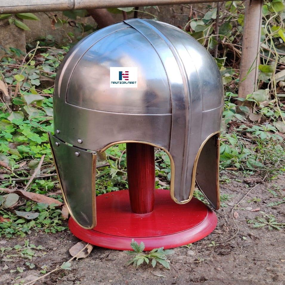 Nautical-Mart Viking King Armour Helmet