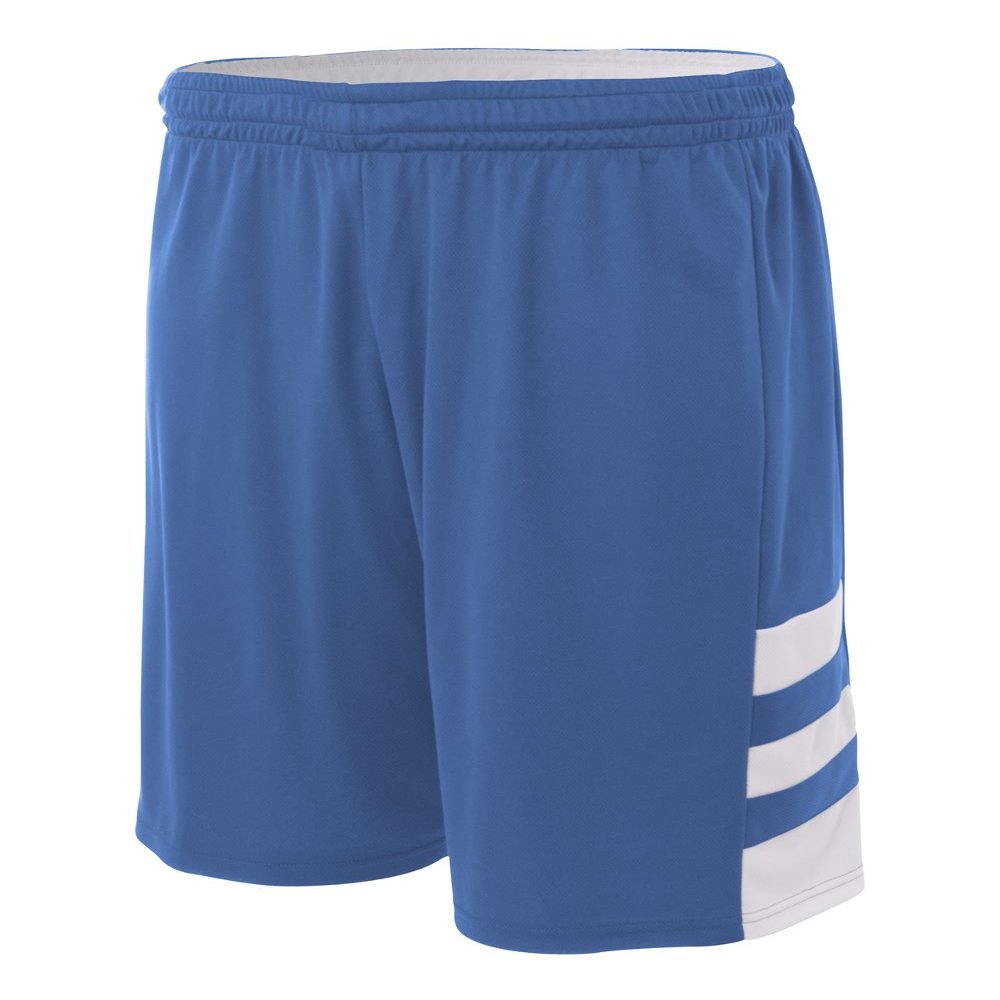 Reversible Royal/White & White/Royal Adult 2X 10 Uniform Jersey Shorts