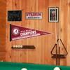 Alabama Crimson Tide 18 Time National Football Champions Pennant Flag view 2