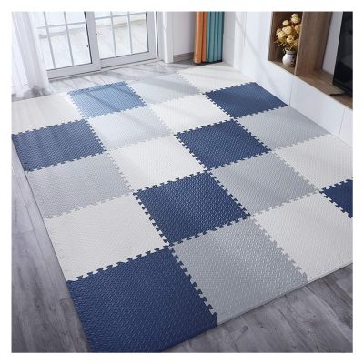 ALGFree Kids Playmat Interlocking Foam Mats Exercise Mat Gym Mat EVA Foam Floor Tiles with Protective Flooring Mats for Gym Equipment Workouts (Color : B, Size : 30x30x1.2cm-9pcs)