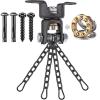 Heavy Duty Punching Bag Hanger with Chain 800 LB Capacity Heavy Bag Chain 360 Rotation Boxing Bag Beam Mount Hardware for Hanging Chairs, Swing Chairs, Hammock Chair view 1