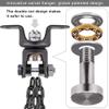 Heavy Duty Punching Bag Hanger with Chain 800 LB Capacity Heavy Bag Chain 360 Rotation Boxing Bag Beam Mount Hardware for Hanging Chairs, Swing Chairs, Hammock Chair view 3