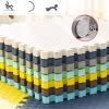 ALGFree Child Crawling Mat Anti-Fall Interlocking Foam Floor Mat Bedroom Splicing Home Mat Thicken Large Area Foam Puzzle Mat (Color : A, Size : 60x60x2.5cm-16pcs) view 4