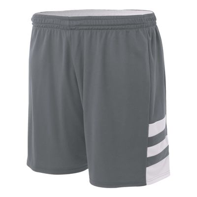 Reversible Grahpite/White & White/Graphite Adult 2X 10 Uniform Jersey Shorts