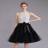 ELAWBTY Womens Knee Length Princess Petticoat Underskirt Tulle Tutu Skirt For Prom Party Black 5XL view 2