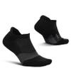 Feetures Merino 10 Max Cushion No Show Tab Ankle Socks - Wool Socks for Women & Men - Grey, L (1 Pair) view 1