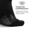 Feetures Merino 10 Max Cushion No Show Tab Ankle Socks - Wool Socks for Women & Men - Grey, L (1 Pair) view 3