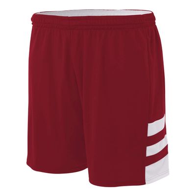 Reversible Cardinal/White & White/Cardinal Adult 3X 10 Uniform Jersey Shorts