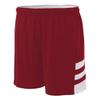 Reversible Cardinal/White & White/Cardinal Adult 3X 10 Uniform Jersey Shorts view 1