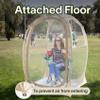 EighteenTek Pod All Weather Sports Tent with Attached Floor, Instant Outdoor Bubble Tent, Rainproof Camping Sun Shelter for Sports Events Camping Fishing Cheering 40" X 40" X 62"H view 3