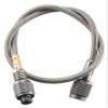 CAMPINGMOON 21.65-inch Multi-function Gas Hose for EN417 Lindal Valve Screw-on Type Canister and Device Z16