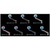 Livre 10128 Power Arm 98 Shimano (Left) 8000-14000 Gunmetal/Blue view 1
