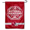 Alabama Crimson Tide 18 Time and 2020 National Champions Double Sided Garden Banner Flag