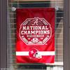 Alabama Crimson Tide 18 Time and 2020 National Champions Double Sided Garden Banner Flag view 4
