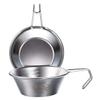 CAMPINGMOON 2pcs Set Stainless Steel Camping Sierra Cup 310ml S-220-2P (2pcs Set) view 1