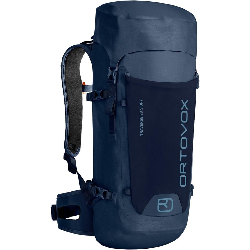 Ortovox Traverse S 28L Dry Backpack, Blue Lake, Short