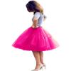 ELAWBTY Womens Knee Length Princess Petticoat Underskirt Tulle Tutu Skirt For Prom Party Hot Pink 5XL view 1