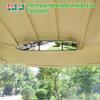 10L0L Panoramic Convex Golf Cart Mirror for EZGO, Club Car, Yamaha, Golf Cart Rear View Mirror (Double Bracket) view 2