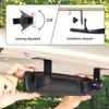 10L0L Panoramic Convex Golf Cart Mirror for EZGO, Club Car, Yamaha, Golf Cart Rear View Mirror (Double Bracket) view 3