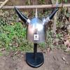 Nautical-Mart Armor Helmet w/Buffalo Horns view 1