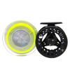ANGLER DREAM (1/2WT 3/4WT 5/6WT 7/8WT) Fly Reel with Line Combo Aluminum Alloy Large Arbor Fly Fishing Reels Weight Forward Fly Line with Braided Backing Tapered Leader view 2