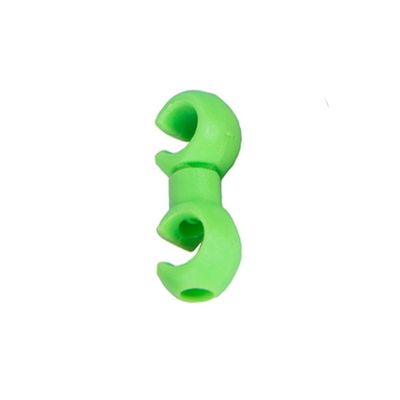 BARMI 10Pcs Mountain Bike Disc Brake Cable Sets Derailleur Line C Hook Accessories,Perfect Bike Accessories Green