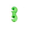 BARMI 10Pcs Mountain Bike Disc Brake Cable Sets Derailleur Line C Hook Accessories,Perfect Bike Accessories Green view 1