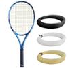 Babolat Pure Drive 107 Tennis Racquet - Strung with 16g White Babolat Syn Gut at Mid-Range Tension (4 1/8" Grip) view 1