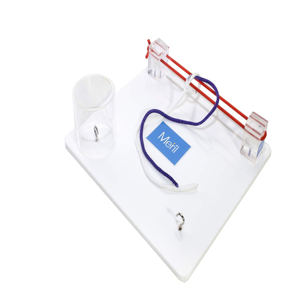 Meril Knot Tying Practice Board | Suitable to Learn Surgical Knotting Techniques | Ideal for Medical and Vet Students Resident Doctors