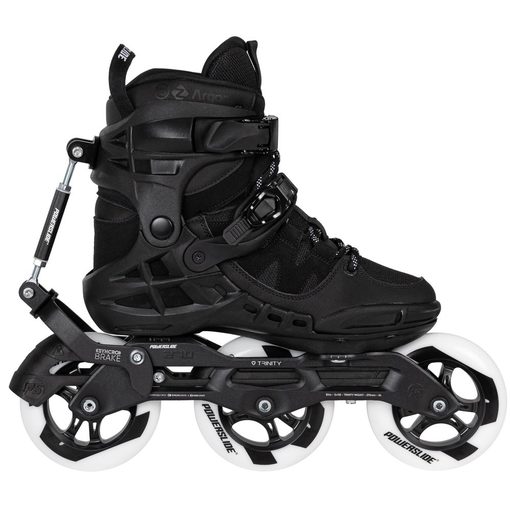 PS Phuzion Argon Syncro 110 Skates Black Mens 8.0 (41)