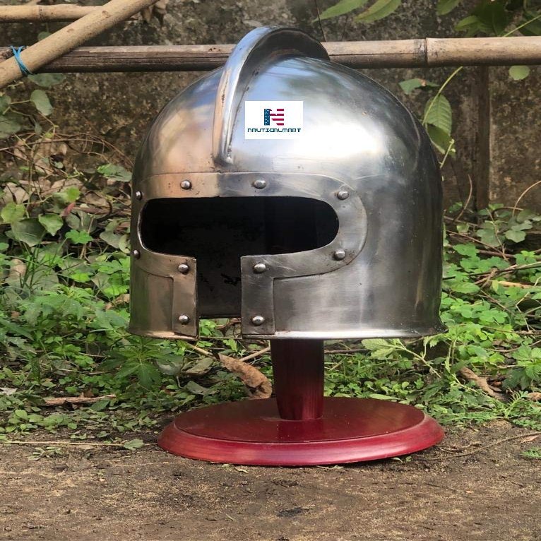 Nautical-Mart Armor Helmet Barbuta