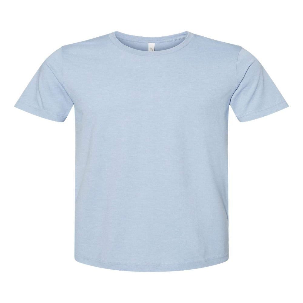Canvas Unisex Tee HtrBluLagoon 4X