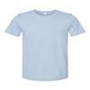 Canvas Unisex Tee HtrBluLagoon 4X view 1